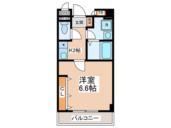 パルクアヴニュの物件間取画像